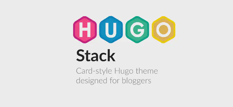 Featured image of post Hugo Stack Theme Blog Building Guide